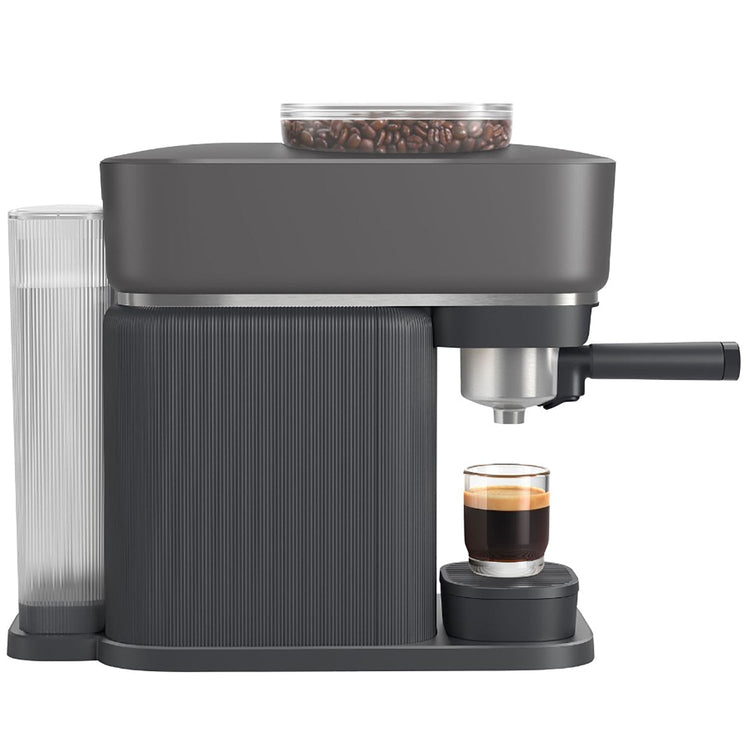 Philips - Machine à Expresso Baristina, 16 Bars de Pression, Mousseur à Lait Inclus, Noir - BAR303/60 - Simple Boutique