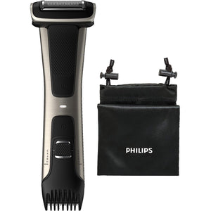 Philips - Tondeuse Personnelle Tout-en-Un pour Le Corps Série 7000, Étanche, Cinq Réglages de Longueur - Simple Boutique