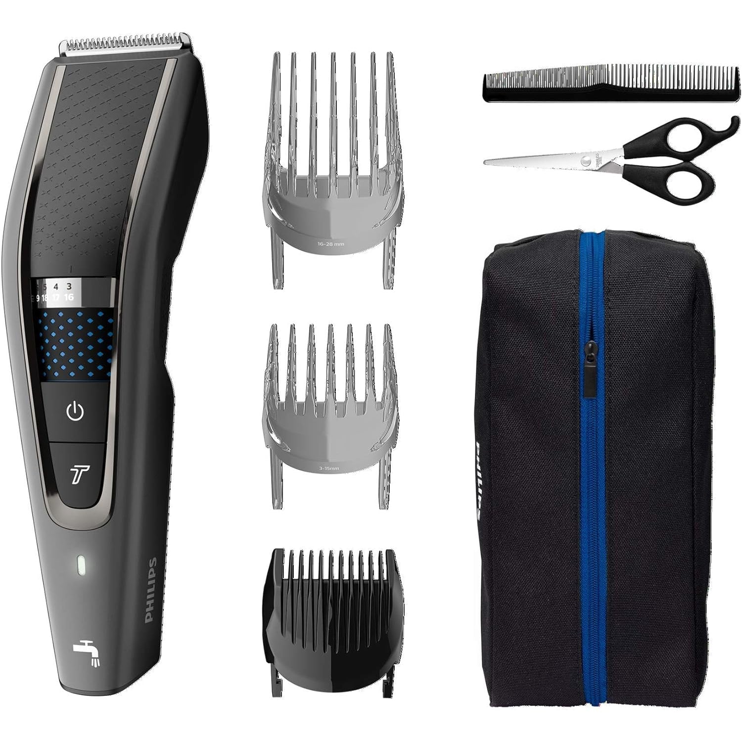 Philips - Tondeuse Personnelle pour Cheveux, Séries 7000, Lavable, Sans-Fil - Simple Boutique