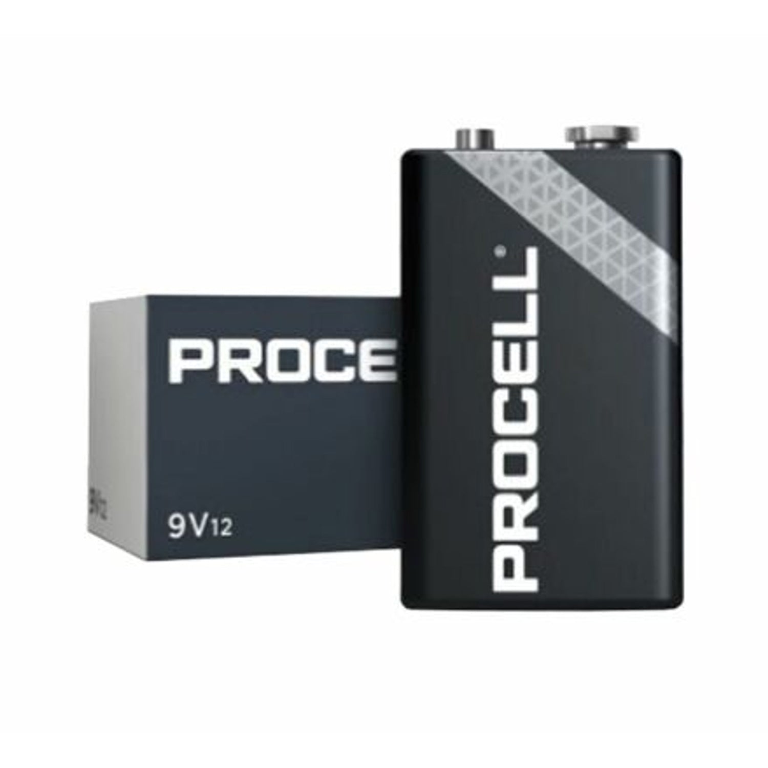 Procell - Piles Alcaline Industrielles 9V, Pour Appareils Professionnels, Emballage de 12 - Simple Boutique