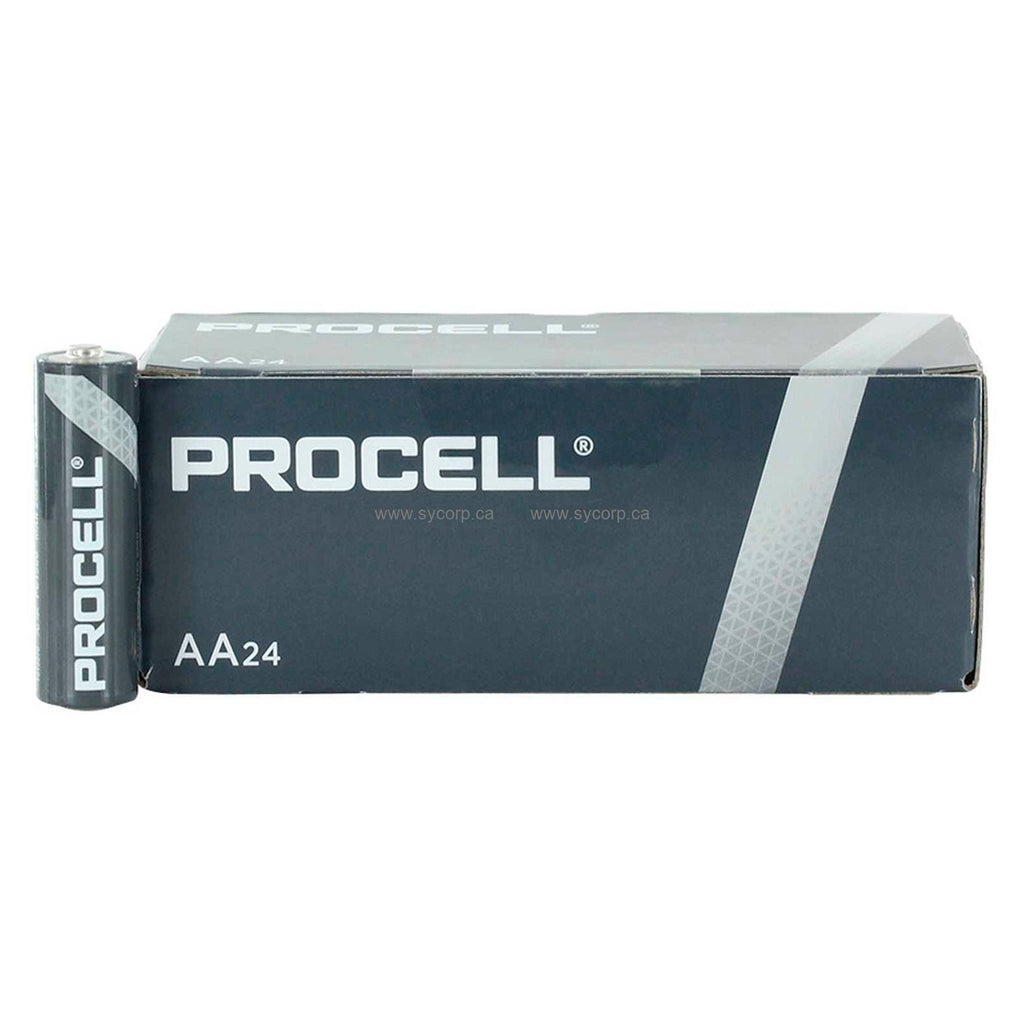 Procell - Piles Alcaline Industrielles AA, Pour Appareils Professionnels, Emballage de 24