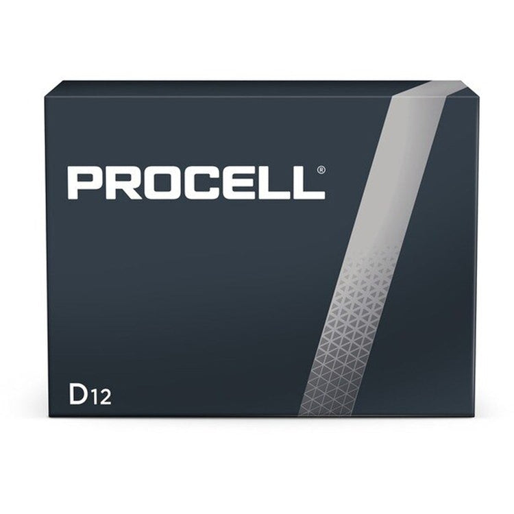 Procell - Piles Alcaline Industrielles D, Pour Appareils Professionnels, Emballage de 12 - Simple Boutique