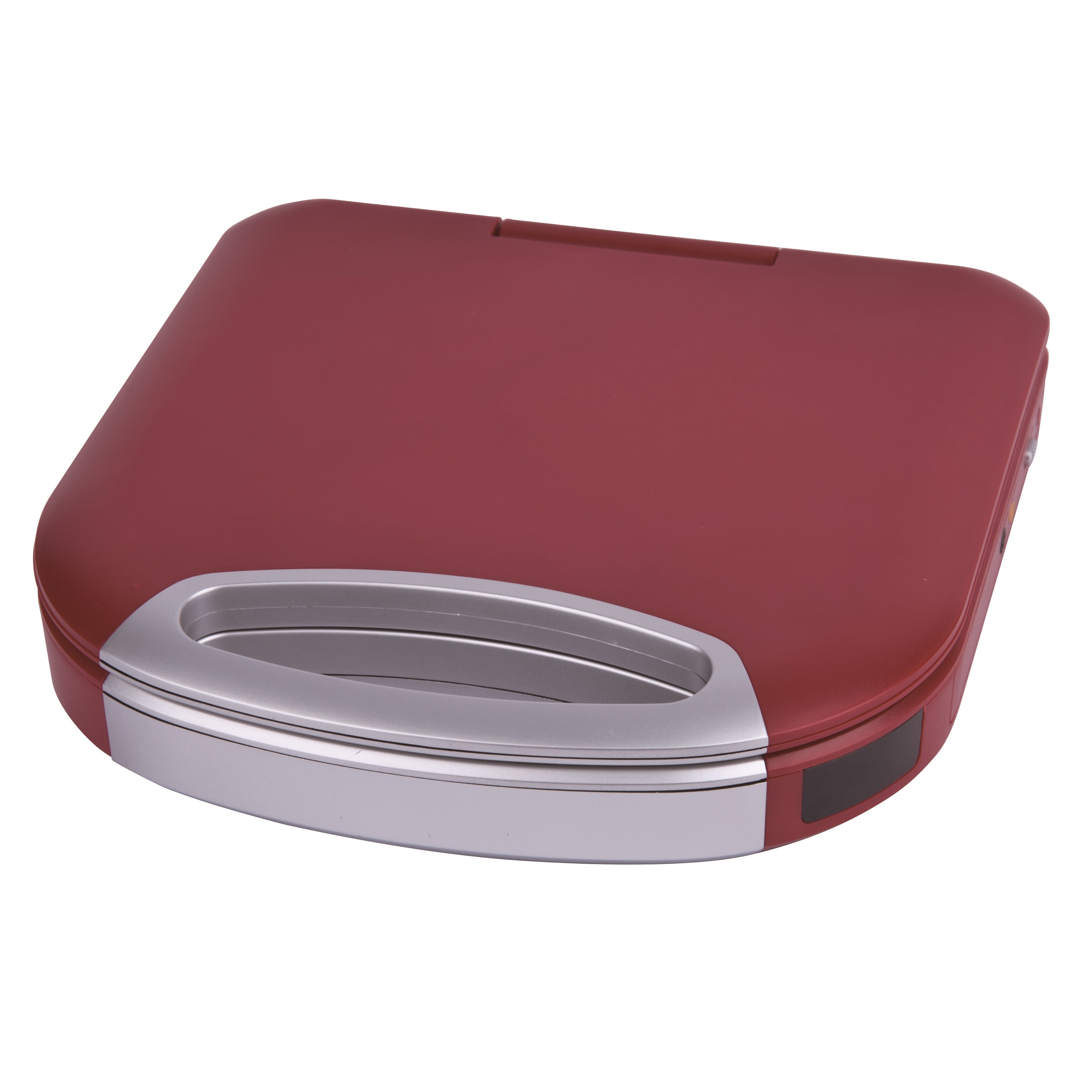 Proscan 7" Lecteur DVD Portable avec Poignée Intégrée, Batterie Rechargeable, Télécommande, Écouteurs, Rouge - PDVD7049-RED - Simple Boutique