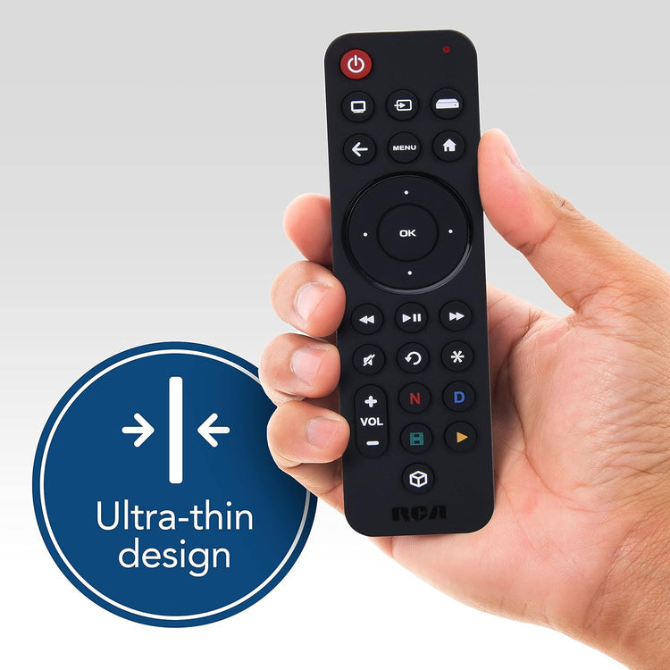 RCA - Télécommande Universelle Rechargeable, Bluetooth, Compatible avec Les Appareils de Diffusion en Continu - Simple Boutique