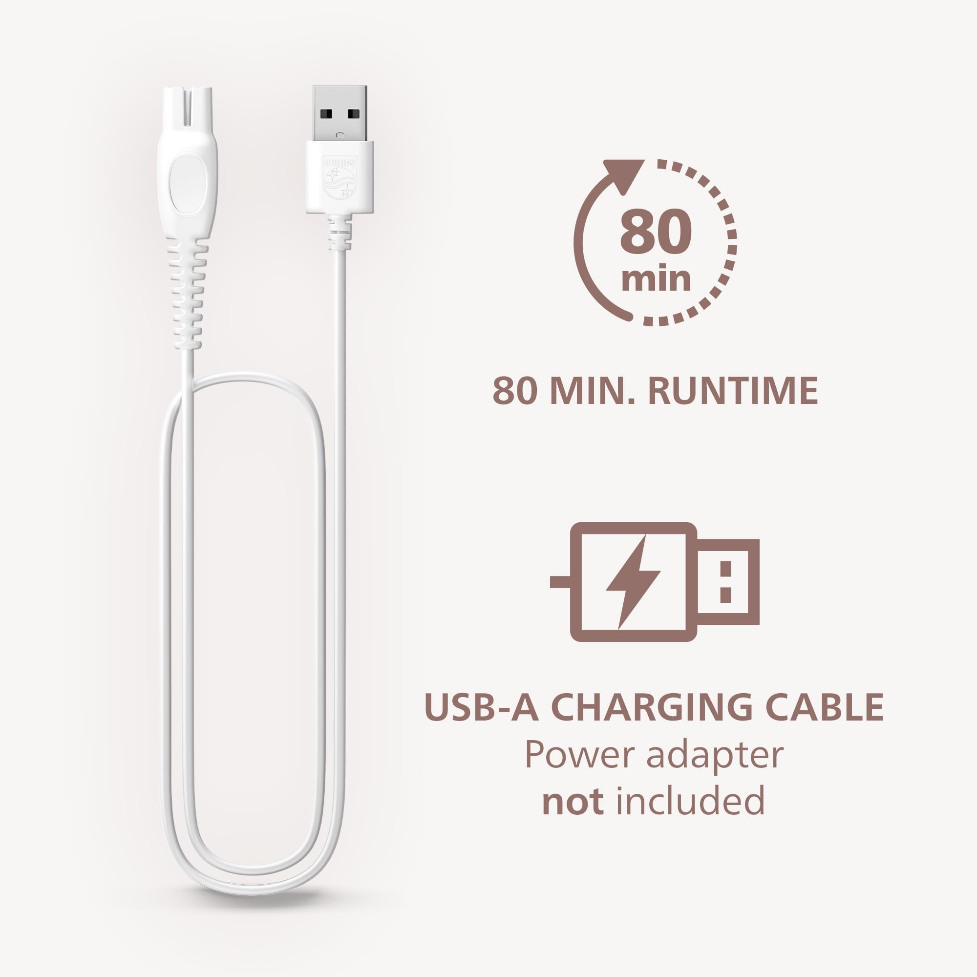 Rasoir électrique pour jambes et corps BRL127/00 - Simple Boutique