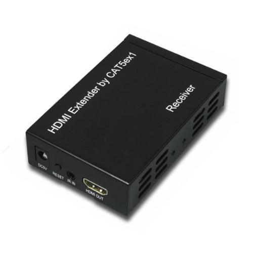 Récepteur pour HDMI via 1xCat5/6 cable (max 328pi / 100m.) - Simple Boutique
