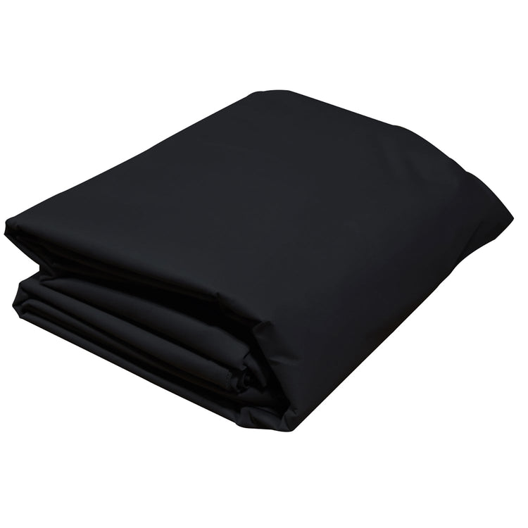 Rideau pour Gazebo 12' x 12' , Résistant à l'eau , Noir - Simple Boutique