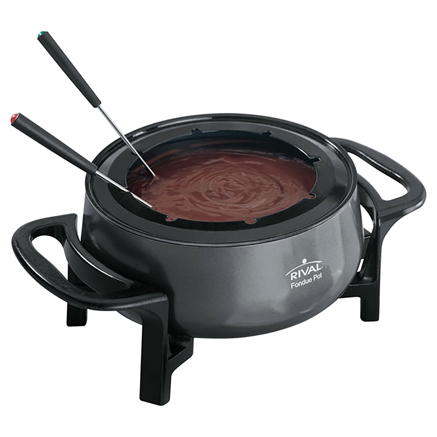 Rival - Poêlons Électrique à Fondue, Capacité de 2.8 Litres, Revêtement Antiadhésif - Simple Boutique