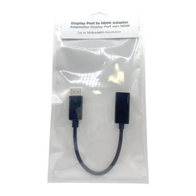 Rockstone - Adaptateur Display Port à HDMI, Résolution 1080p Full HD - Simple Boutique