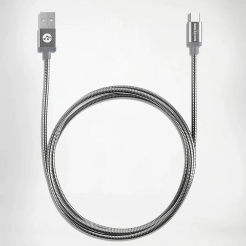 Rockstone - Câble USB Type-C Pour Téléphone ou Tablette, Tressé , Résistant au Animaux, Longueur de 1.2 Mètre