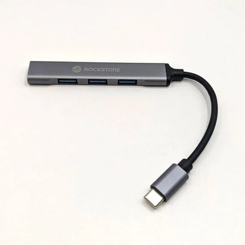Rockstone - Hub USB Type-C vers 4 Ports USB-A 3.0