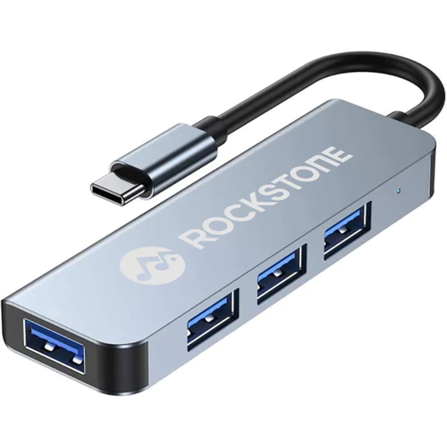Rockstone - Hub USB Type-C vers 4 Ports USB-A 3.0