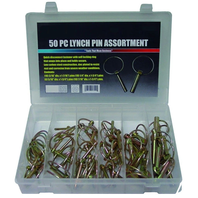 Rodac - Assortiment De Goupilles À Anneau, 50 Pièces - Simple Boutique
