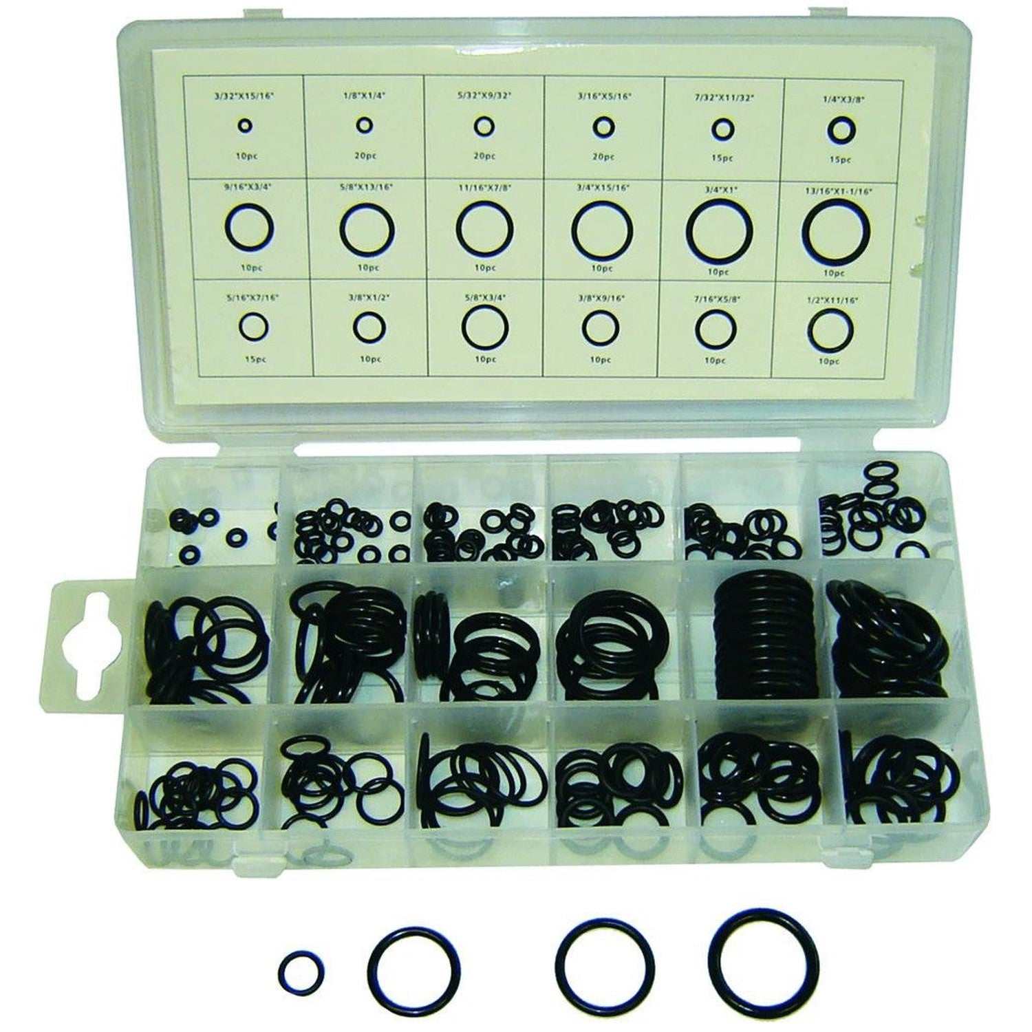Rodac - Assortiment De Joints Toriques-225 Pièces - Simple Boutique