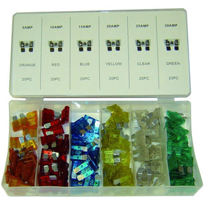 Rodac - Assortiment de 100 Fusibles ATO et Mini pour Voiture - Simple Boutique