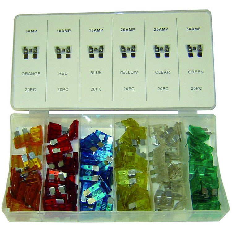 Rodac - Assortiment de 100 Fusibles ATO et Mini pour Voiture - Simple Boutique