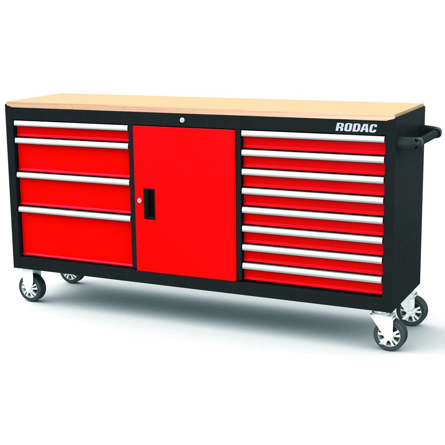 Rodac - Cabinet 72" 12 Tirroirs 1P.Roul 24" Prof. - Simple Boutique