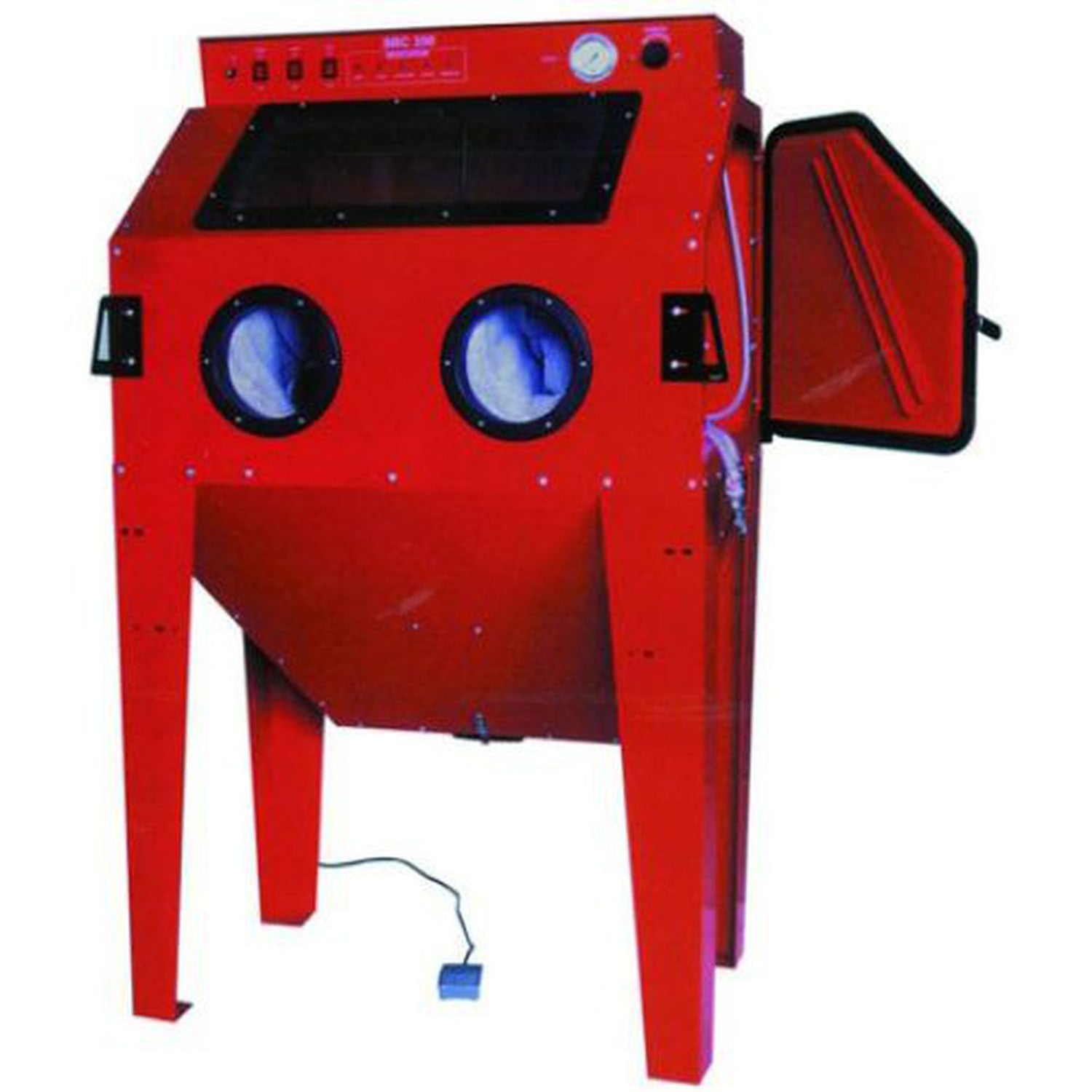Rodac - Cabinet De Sablage Au Jet 350L Avec Aspirateur De Particules - Simple Boutique