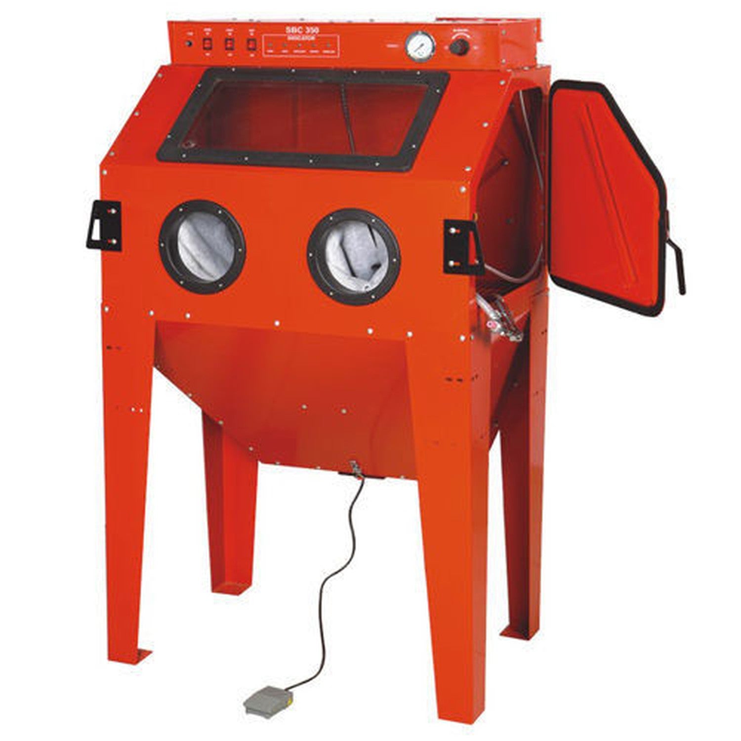 Rodac - Cabinet De Sablage Au Jet 350L Avec Aspirateur De Particules - Simple Boutique