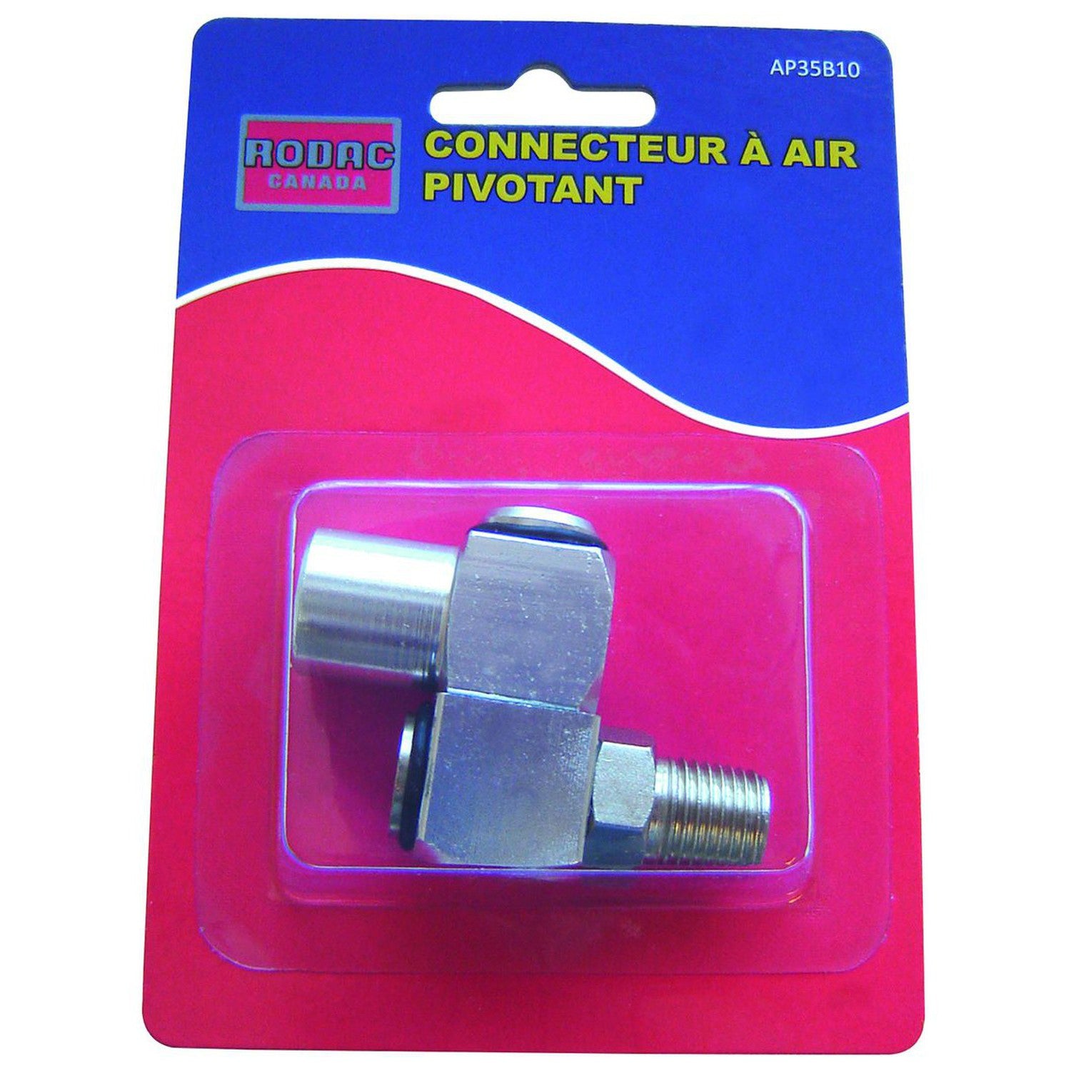 Rodac - Connecteur À Air Pivotant 1/4" Npt - Simple Boutique