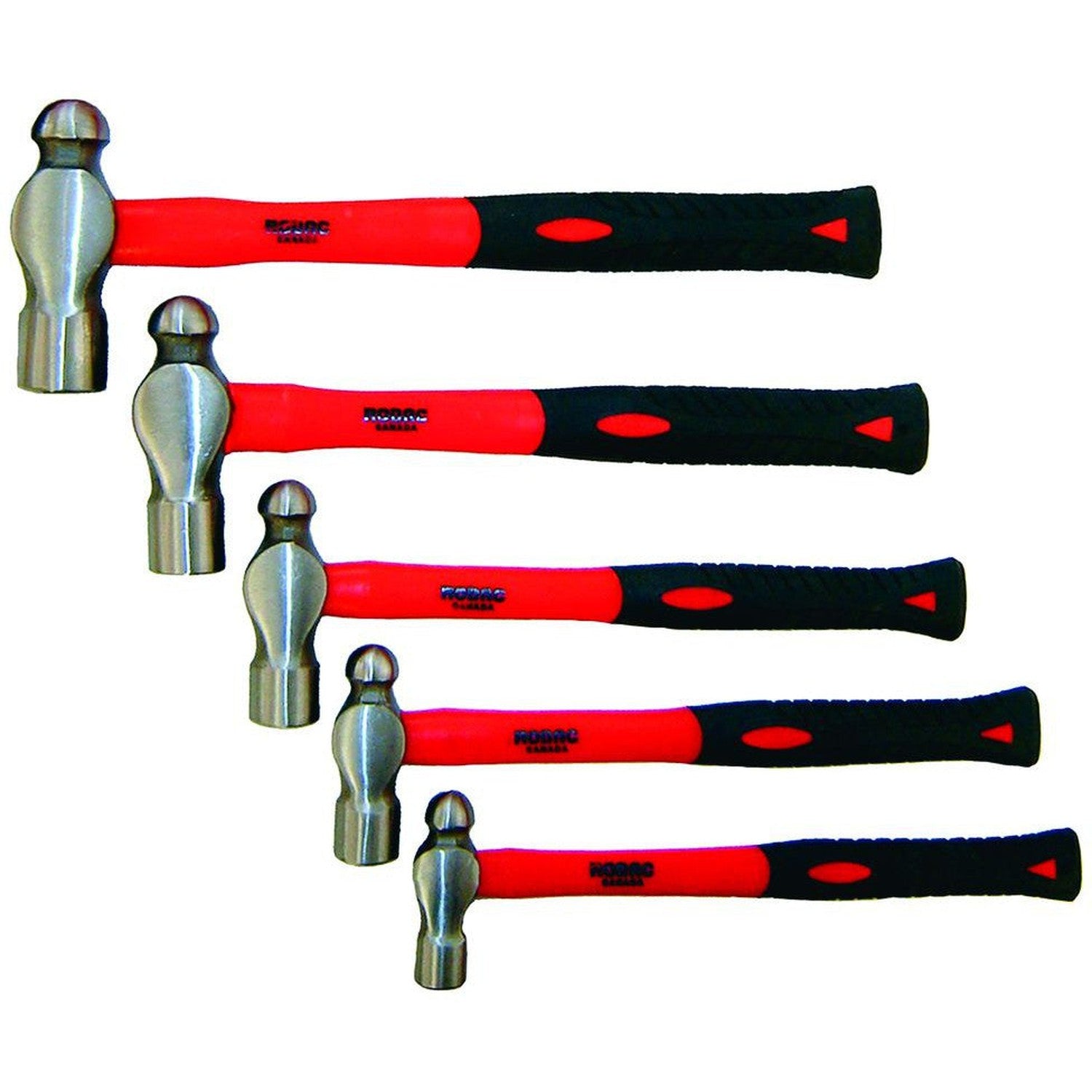 Rodac - Ens(5) Marteaux Manche Fibre - Simple Boutique