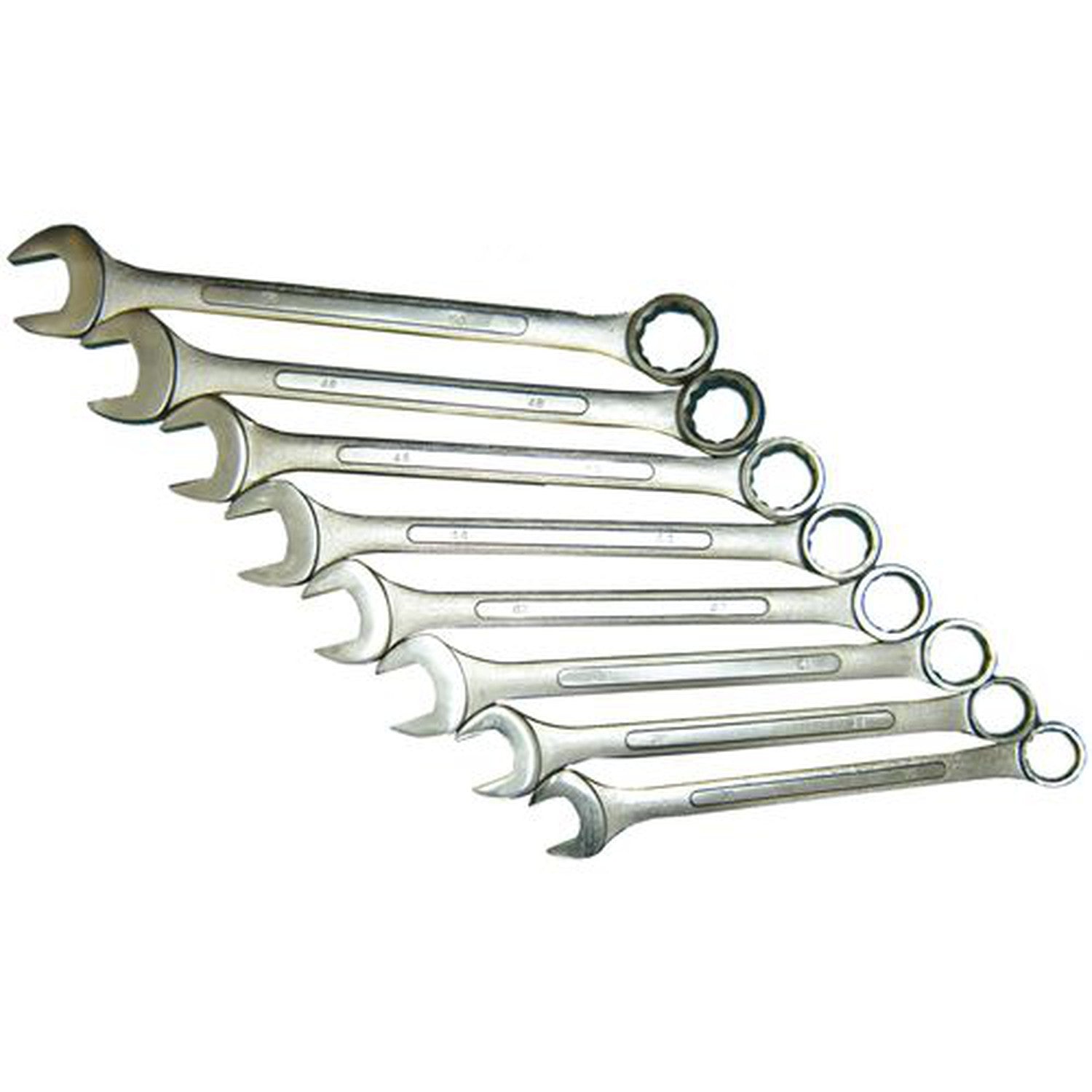 Rodac - Ensemble 8 Morceaux de Clés Mixtes Metriques, Tailles allant de 36mm à 50mm - Simple Boutique