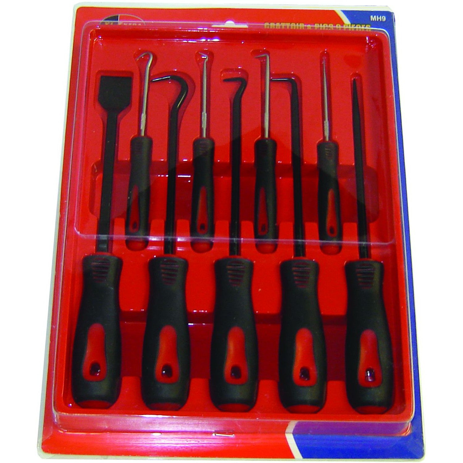 Rodac - Ensemble De Grattoir, Pics Et Crochets-9 Pièces - Simple Boutique