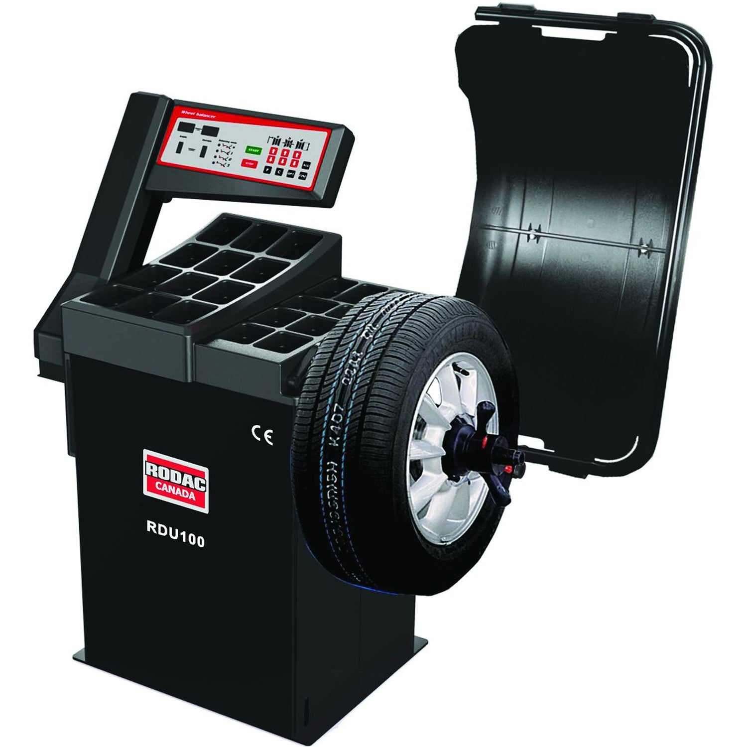 Rodac - Équilibreuse De Roue Numérique De Base D'Entrée De Gamme 110V - Simple Boutique