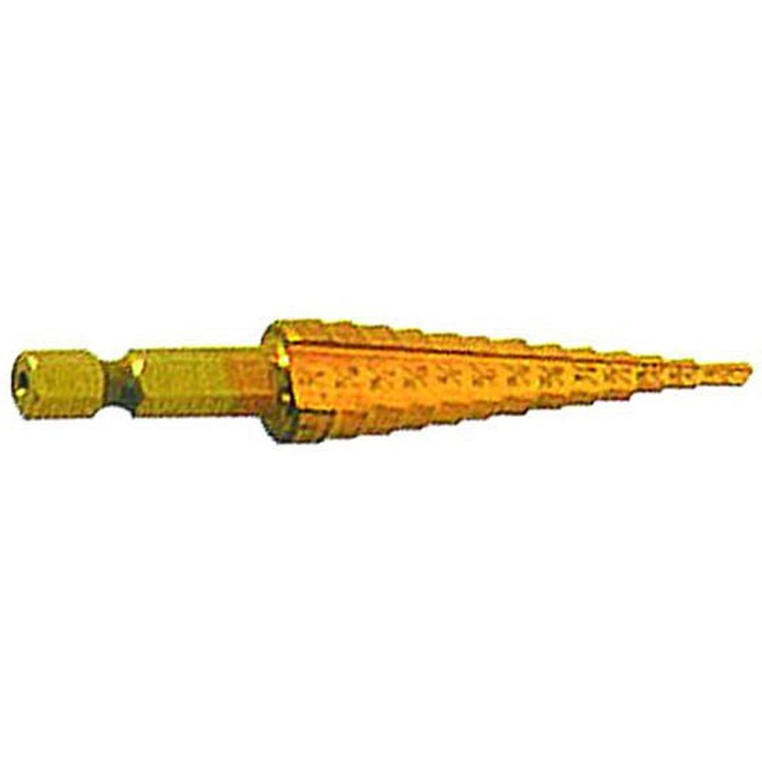 Rodac - Foret Étagé Enduite De Nitrure De Titane 3/16" To 7/8" - Simple Boutique