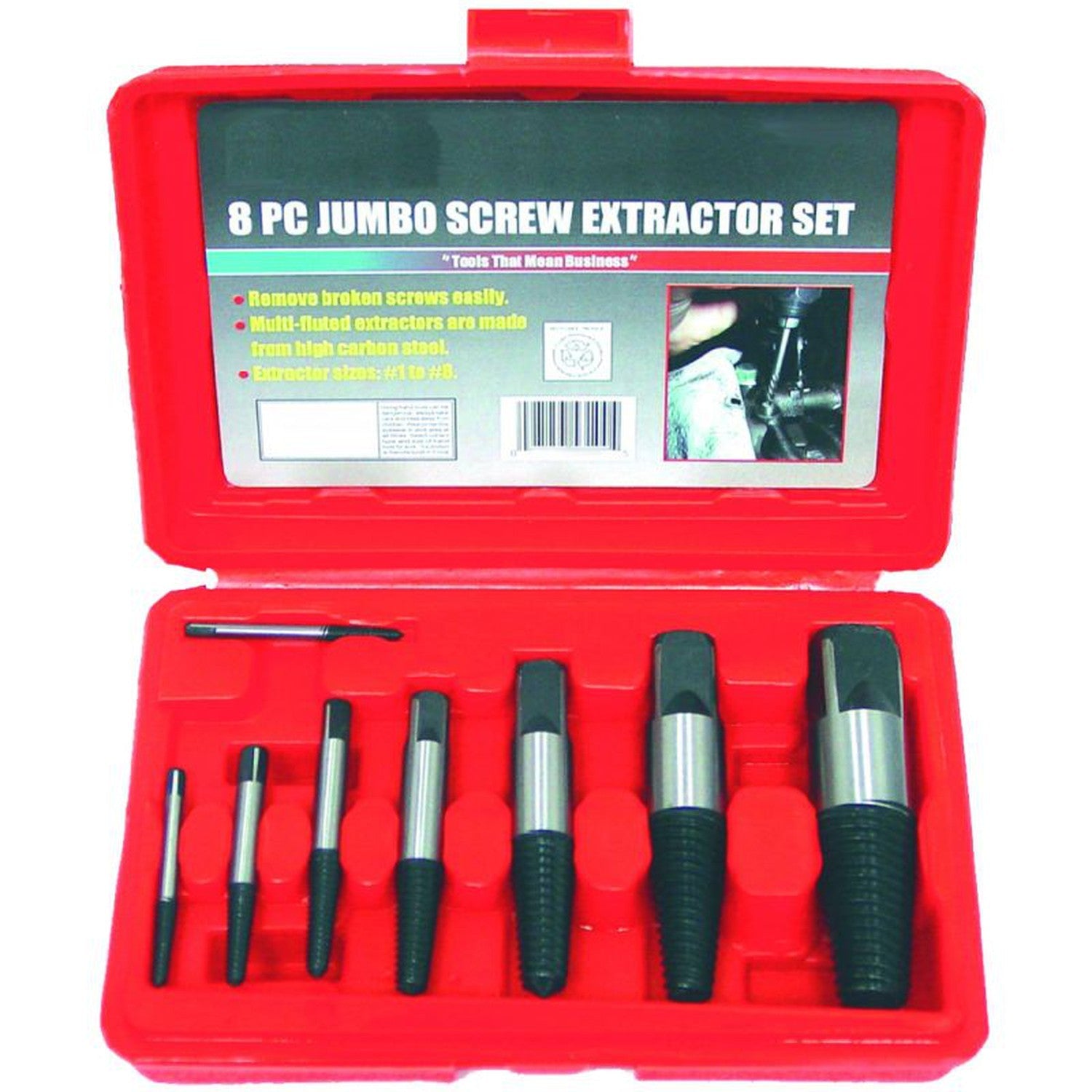 Rodac - H45B635-8 Extracteurs De Vis Jumbo - Simple Boutique