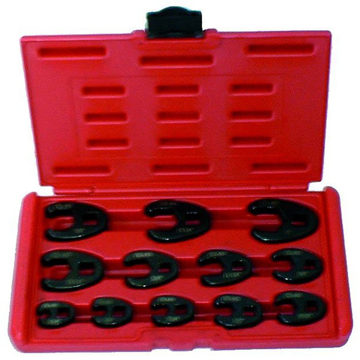 Rodac - Jeux De Clés Pieds-De-Biche, Prises 3/8" À 1/2" Sae, 12 Pièces - Simple Boutique