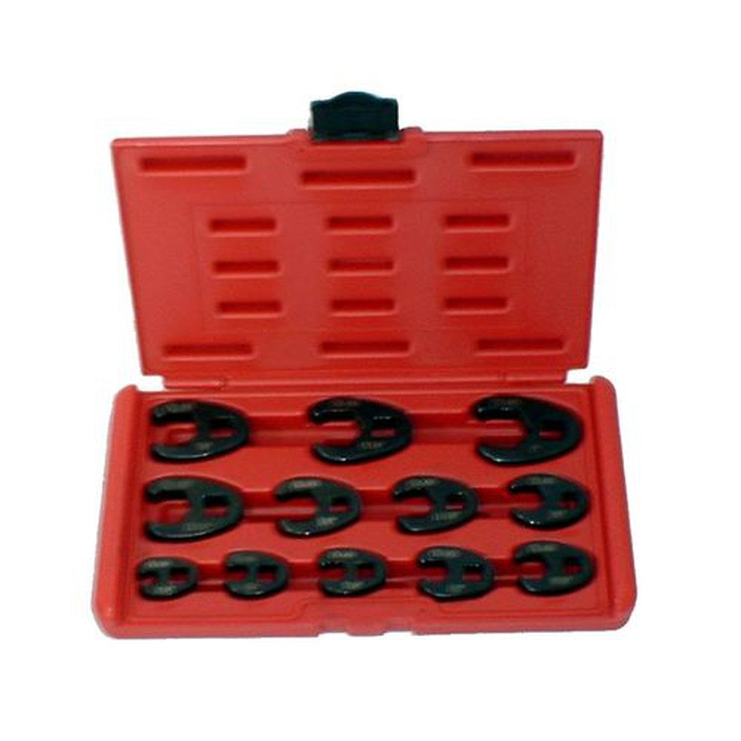 Rodac - Jeux De Clés Pieds-De-Biche, Prises 3/8" À 1/2" Sae, 12 Pièces - Simple Boutique
