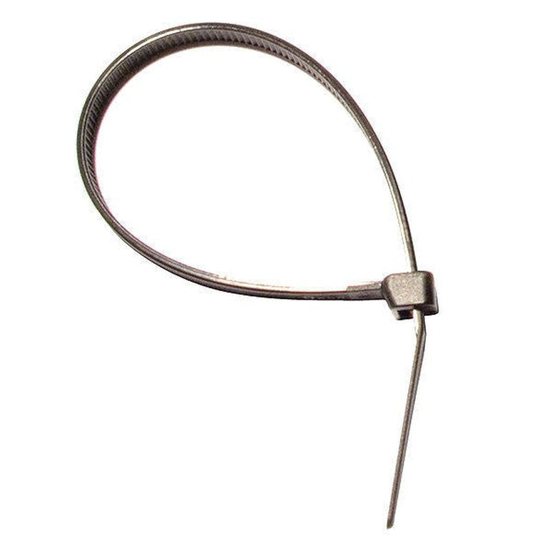 Rodac - Lot de 100 Attaches-Câbles, Longeur de 7 3/4", Charge Maximal de 50Lb, Blanc - Simple Boutique