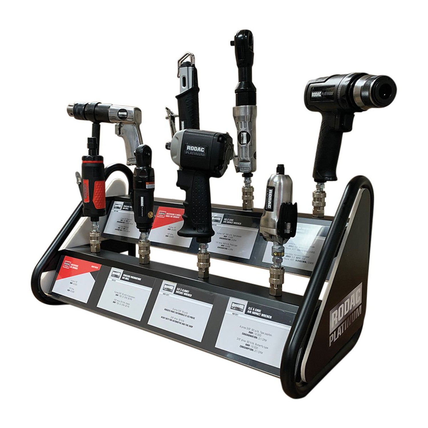 Rodac - Rdats8 Présentoire D'Outils Pneumatique - Simple Boutique