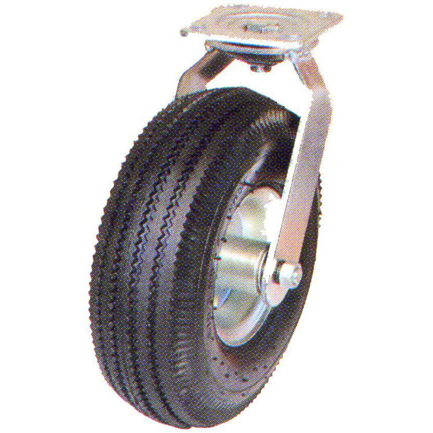 Rodac - Roue Pneumatique Pivotante De 8" Ultra-Résistante - Simple Boutique