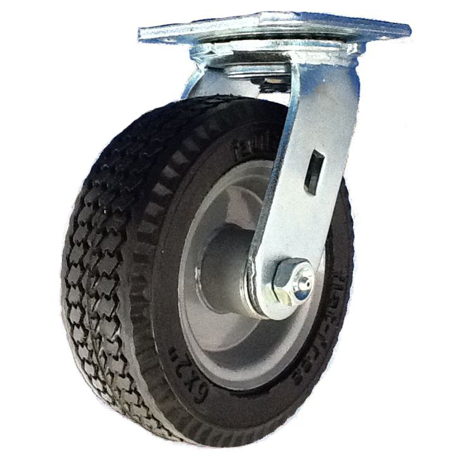 Rodac - Roue Usage Intensif Pneumatique Et Pivotante 10" - Simple Boutique