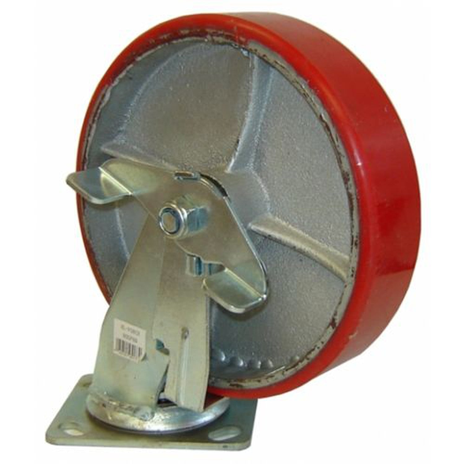 Rodac - Roulette Pivotante En Polyuréthane Avec Frein 8" X 2" 1750 Lbs - Simple Boutique