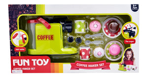 S.B. Toys Cafetière jouet à piles avec tasses, cuillères et petits gâteaux - Simple Boutique