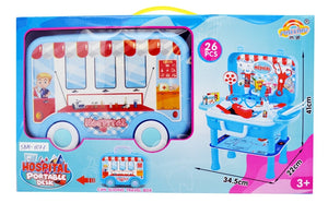 S.B. Toys Hôpital jouet transportable en valise, 26 pièces - Simple Boutique