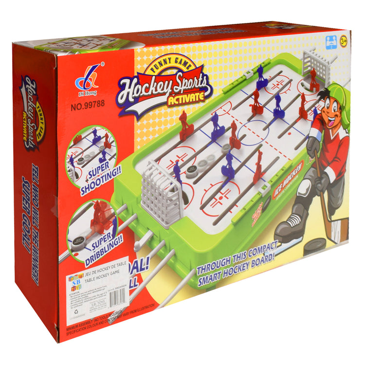 S.B. Toys Jeu de hockey sur table pour enfants, vert - Simple Boutique
