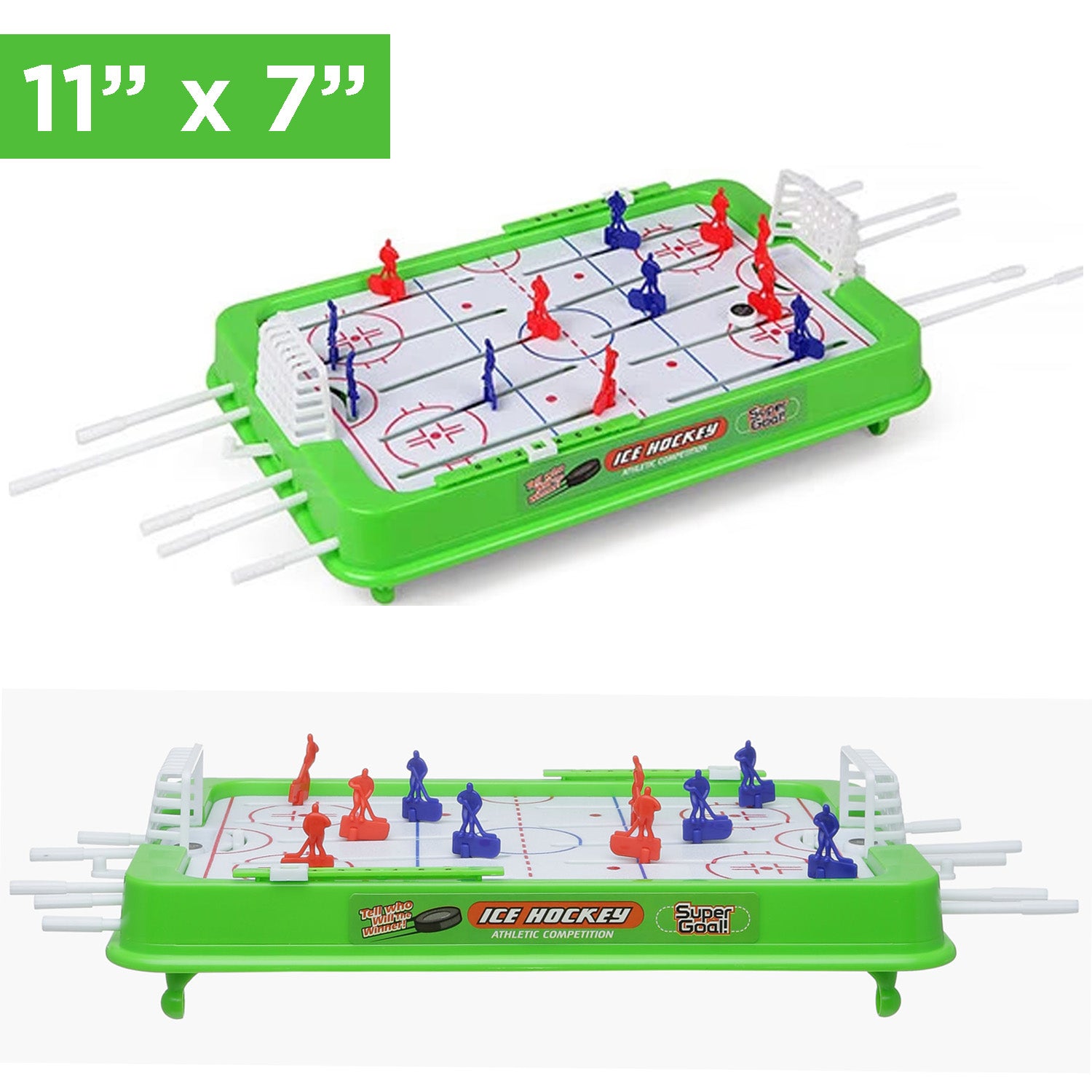 S.B. Toys Jeu de hockey sur table pour enfants, vert - Simple Boutique