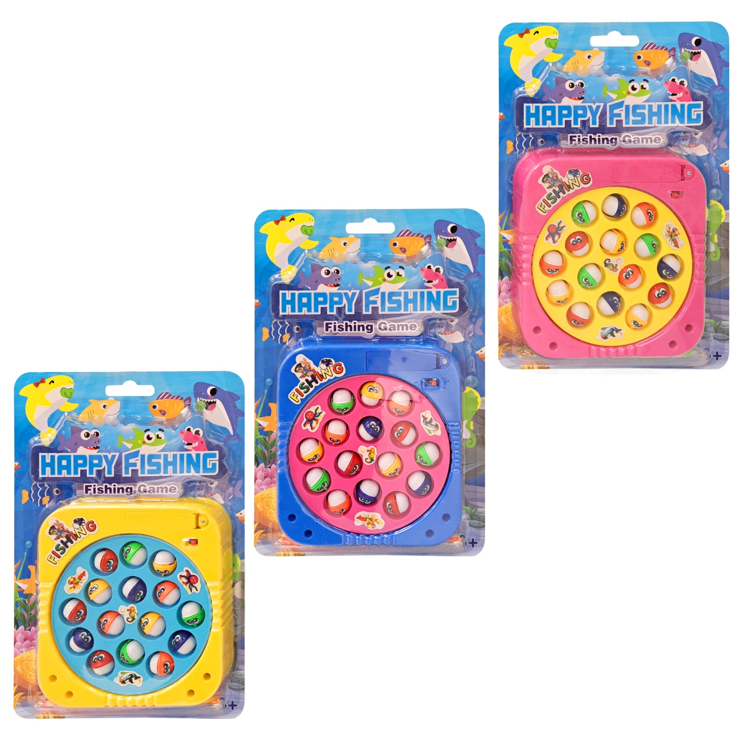 S.B. Toys Jeu de pêche à piles avec poissons qui tournent, couleurs assorties - Simple Boutique