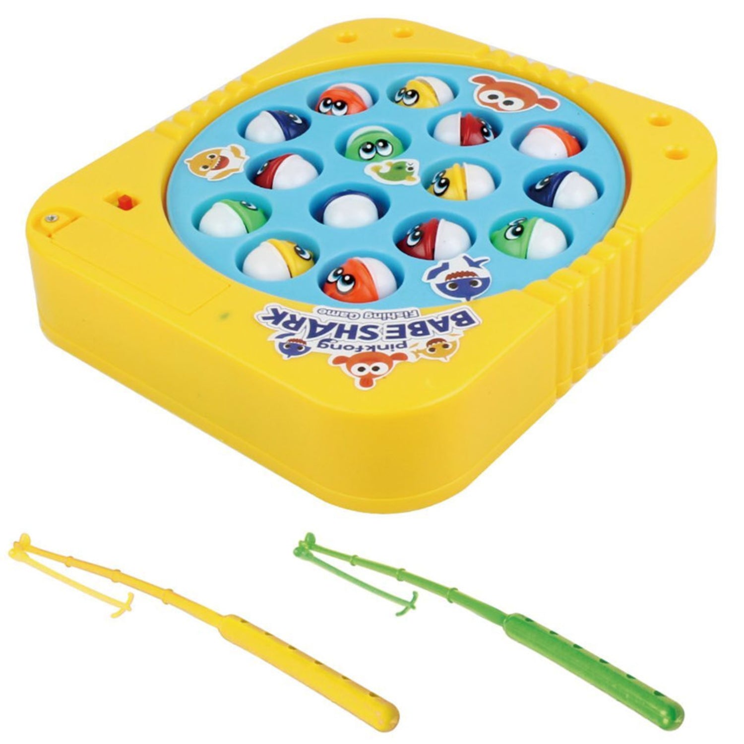 S.B. Toys Jeu de pêche à piles avec poissons qui tournent, couleurs assorties - Simple Boutique