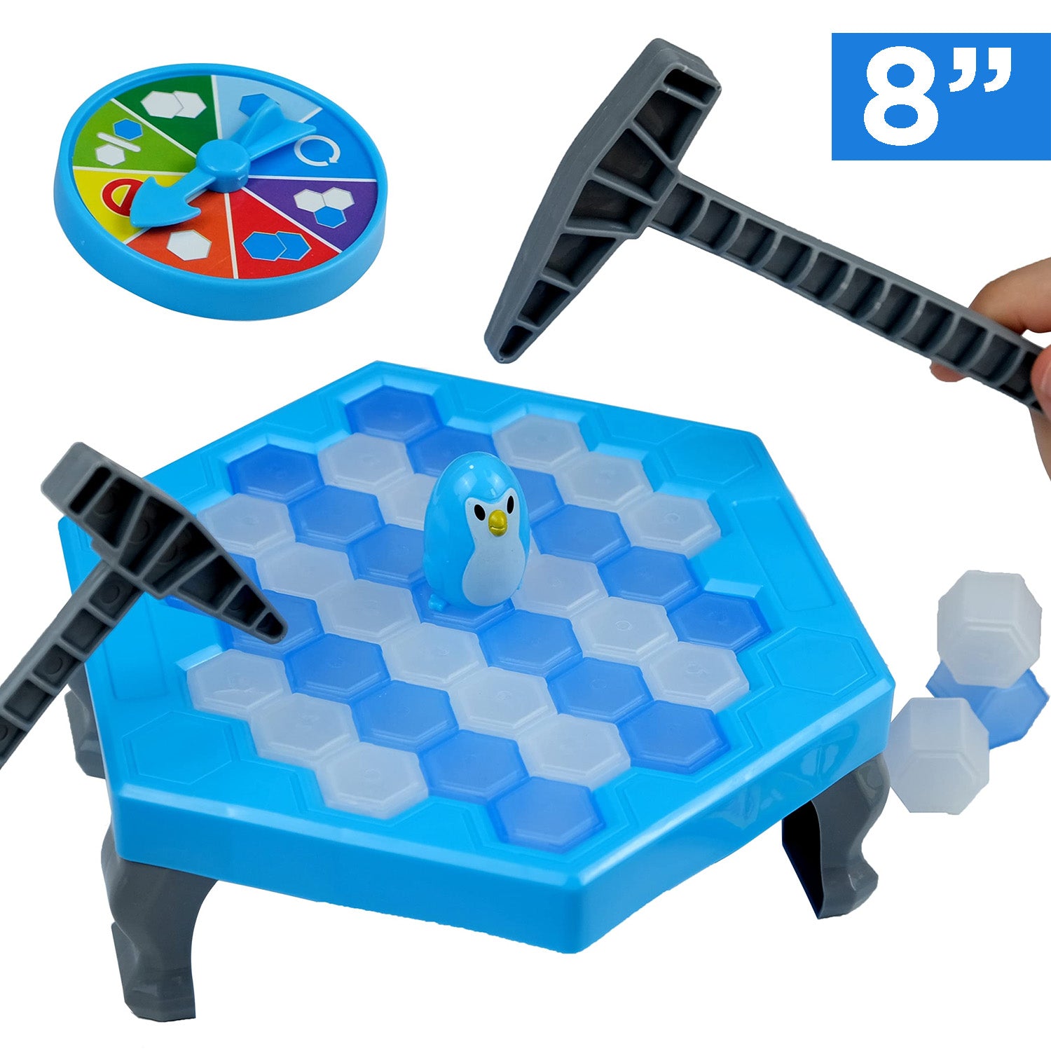 S.B. Toys Jeu de pingouin sur la glace à faire tomber, 2 à 4 joueurs - Simple Boutique