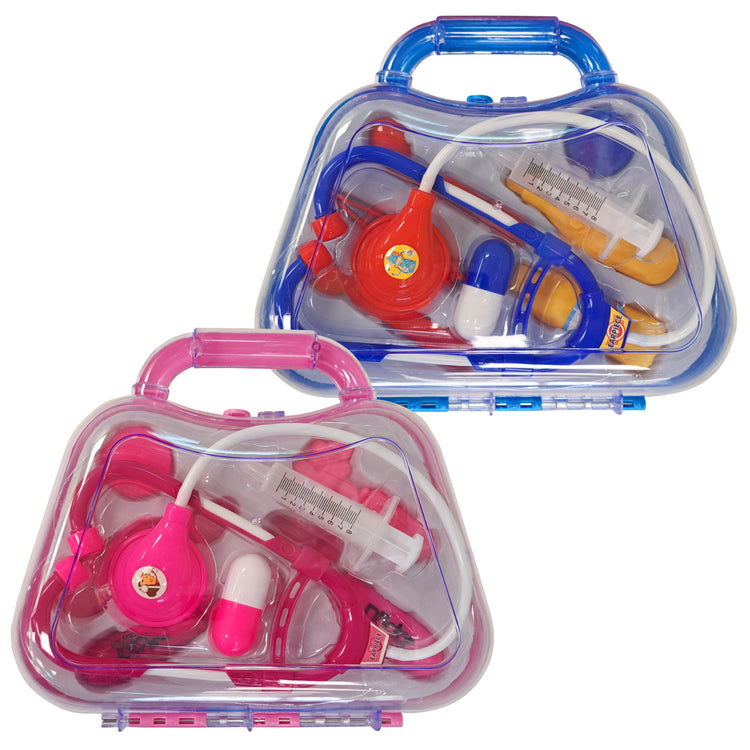 S.B. Toys Trousse de médecin jouet avec stéthoscope et accessoires, couleurs assorties - Simple Boutique