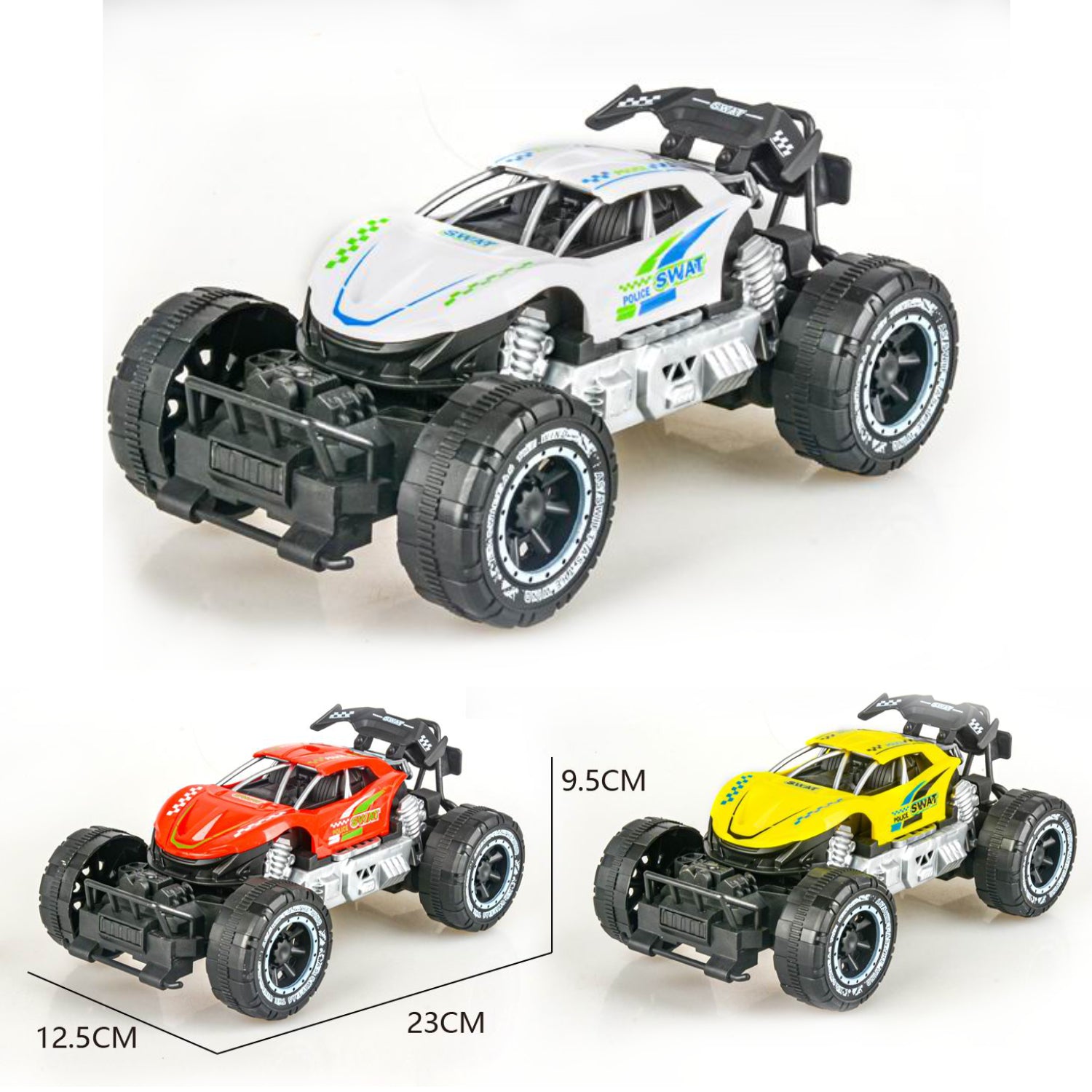 S.B. Toys Voiture de course tout-terrain jouet à grosses roues, modèles assortis - Simple Boutique