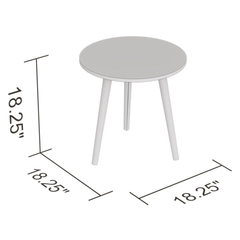 Safdie & Co Table Accent Ronde 18