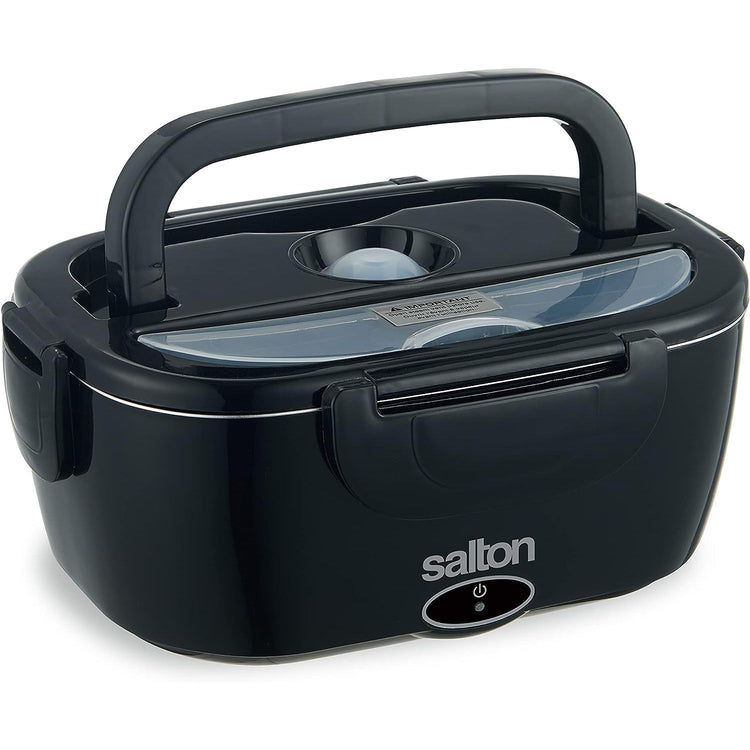 Salton - Boite à Lunch Chauffante Portable, Capacité de 1.5 Litre, Prise Murale et Chargeur de voiture Inclus - Simple Boutique