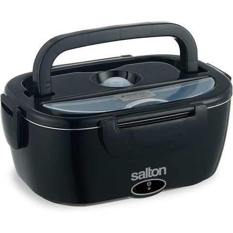 Salton - Boite à Lunch Chauffante Portable, Capacité de 1.5 Litre, Prise Murale et Chargeur de voiture Inclus