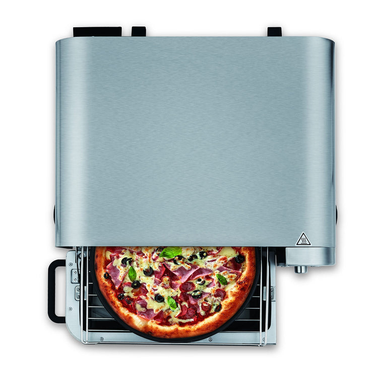 Salton - Four à Pizza Professionnel Pizzadesso, Friture à Air, Déshydrateur, Capacité de 18 Litres, Acier Inoxydable - Simple Boutique